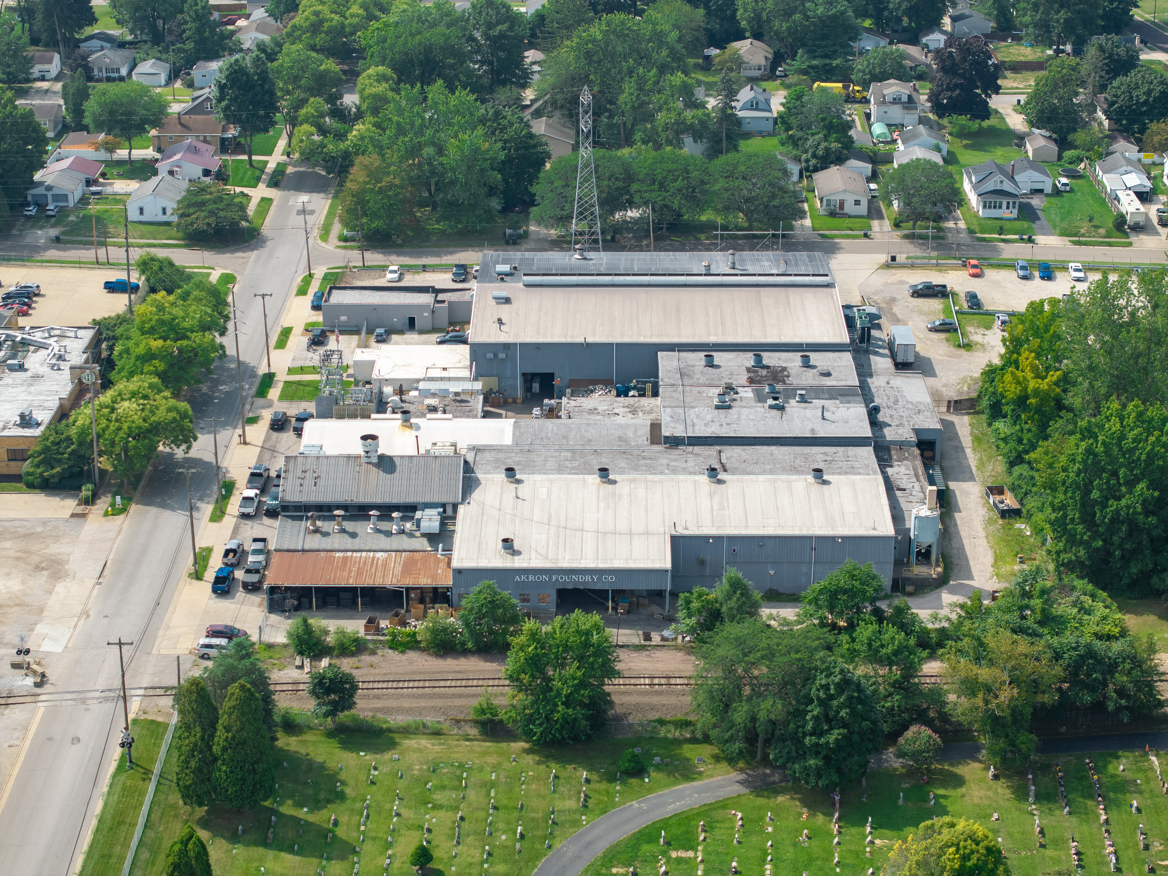 Akron Foundry Company Main Plant